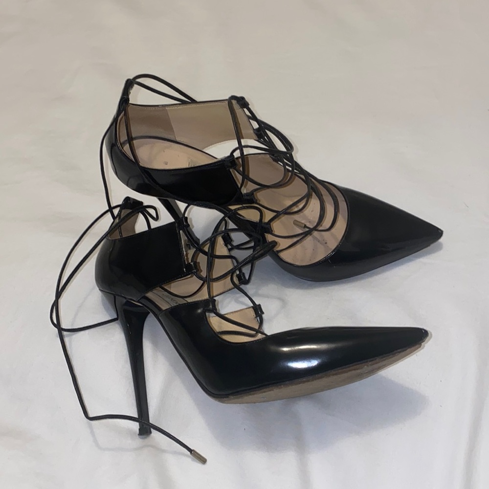 Lace up jimmy Choo pumps